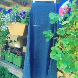 Alaska Love Maxi Skirt